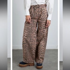 NWT Damson Madder Rafe Pant | Leopard Print | US 6 / UK 10